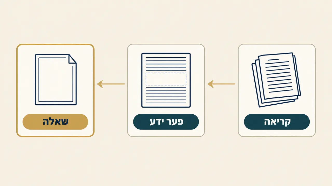 כשהשאלה עדיין לא ממוקדת